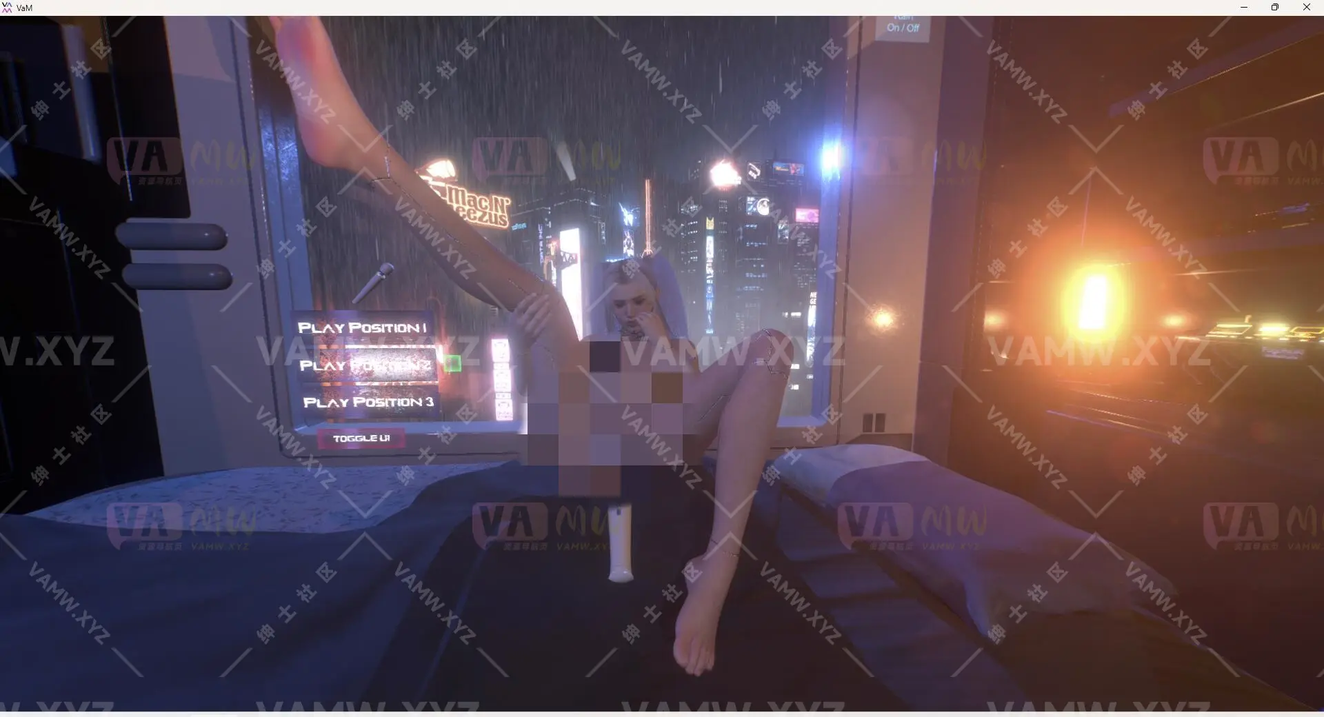 场景Scene-VAM虚拟女友游戏场景- IAmAFox.RoxannesNightPlay_SimpleScene.1/Scene-VAM virtual girlfriend game scene - IAmAFox.RoxannesNightPlay_SimpleScene.1-VAM资源站