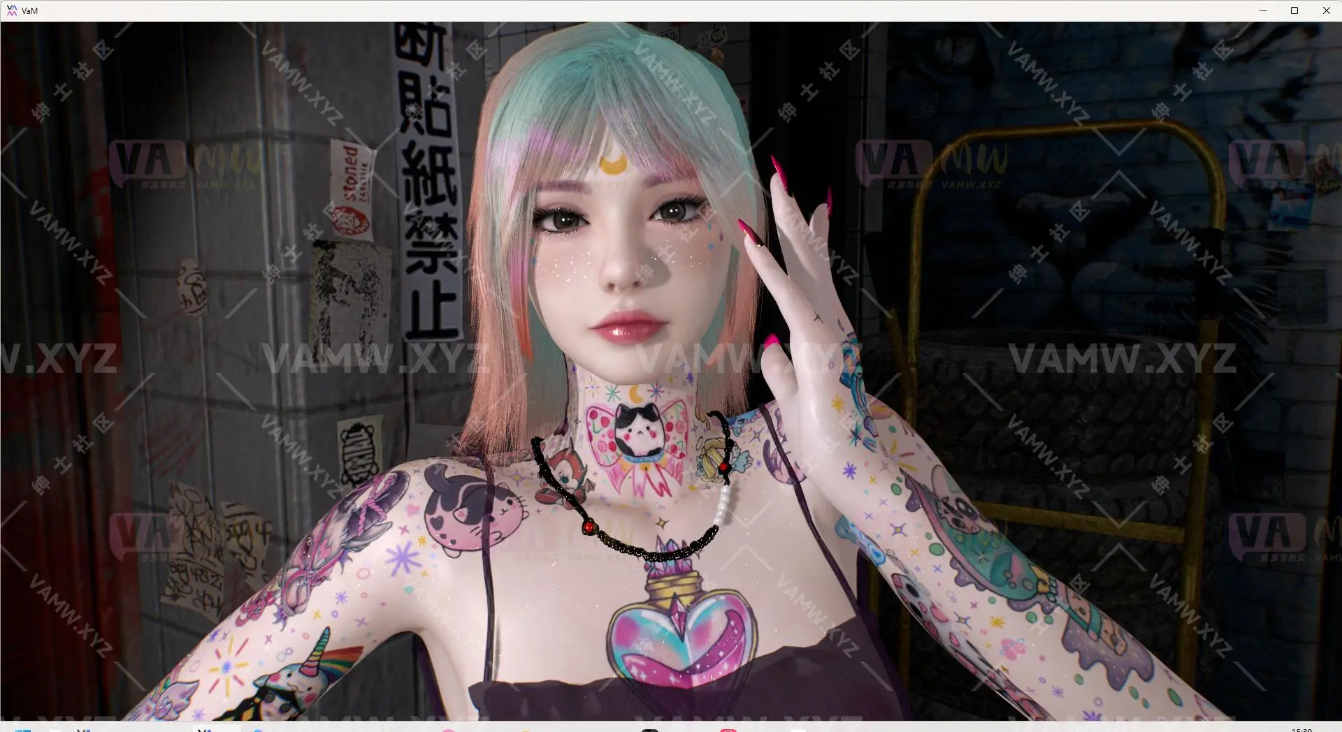 人物Looks-VAM虚拟女友游戏人物- hdzjoy.花花.1/Character Looks-VAM Virtual Girlfriend Game Character- hdzjoy.Huahua.1-VAM资源站