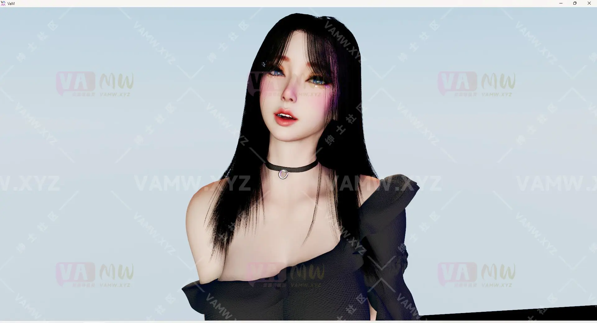 人物Looks-VAM虚拟女友游戏人物-QFeng.jiand.1/Character Looks-VAM Virtual Girlfriend Game Character-QFeng.jian.1-VAM资源站