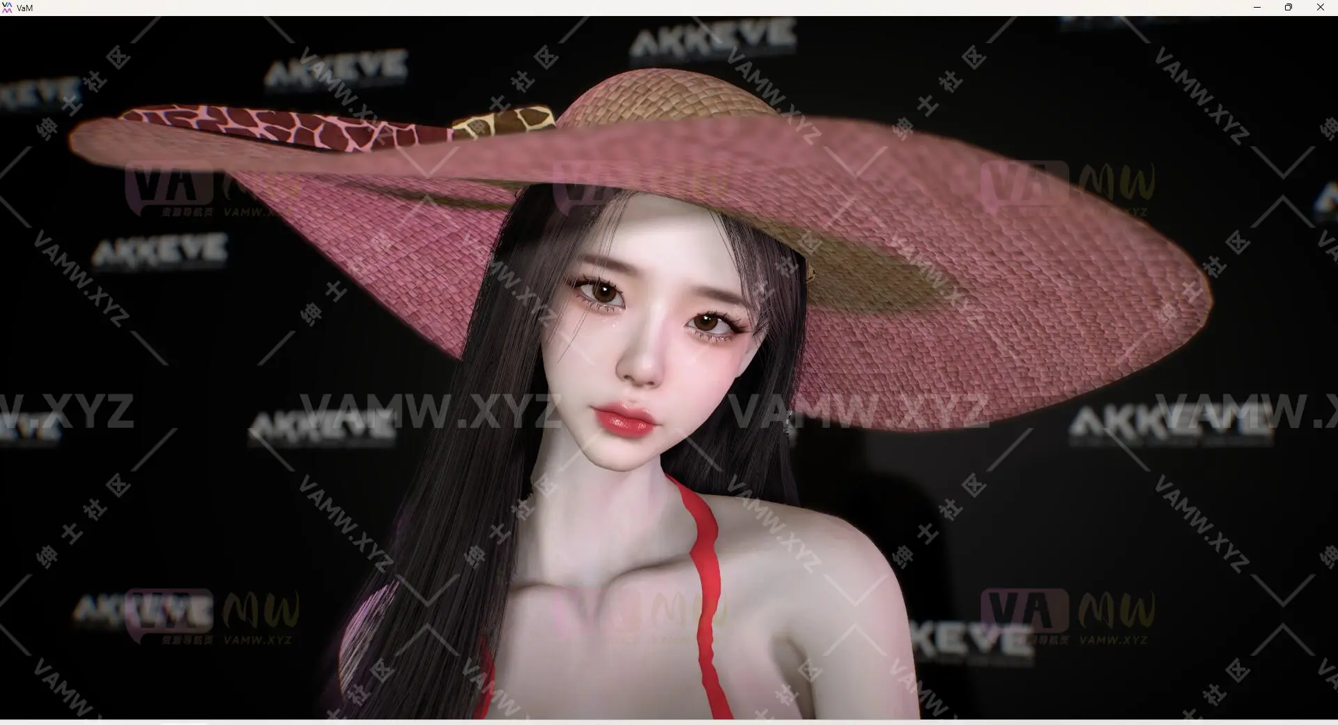 人物Looks-VAM虚拟女友游戏人物-AKKEVE.064_Rina.1/Character Looks-VAM Virtual Girlfriend Game Character-AKKEVE.064_Rina.1-VAM资源站