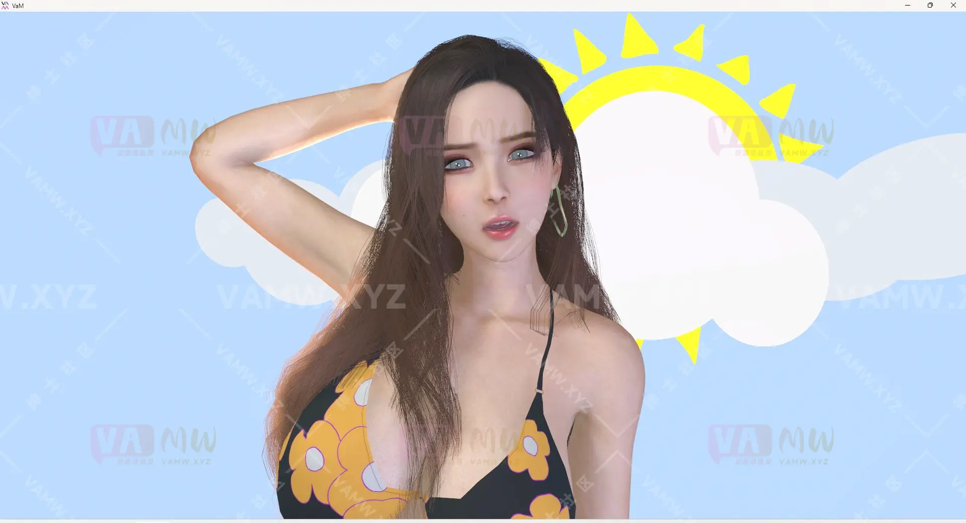 人物Looks-VAM虚拟女友游戏人物-QFeng.beiouyujie.1/Character Looks-VAM Virtual Girlfriend Game Character-QFeng.beiouyujie.1-VAM资源站