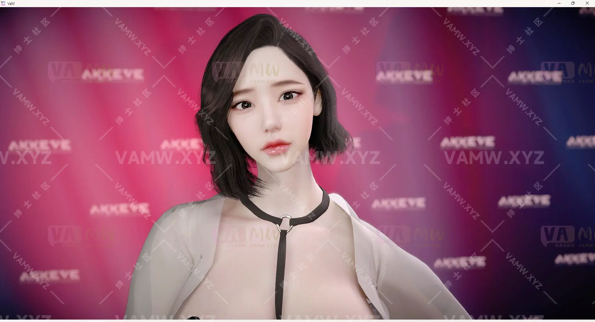 人物Looks-VAM虚拟女友游戏人物 AKKEVE.041_Hyun_Joo.1/Character Looks-VAM Virtual Girlfriend Game Character AKKEVE.041_Hyun_Joo.1-VAM资源站