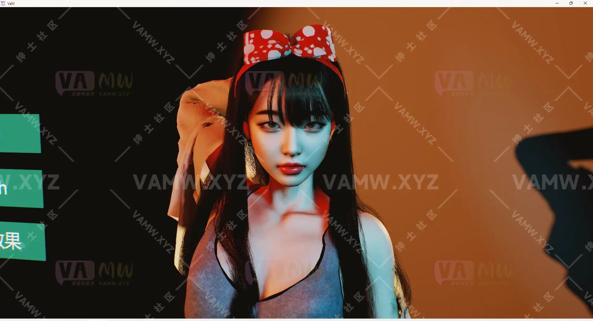 人物Looks-VAM虚拟女友游戏人物-vamhappy.P001_3.1/Character Looks-VAM Virtual Girlfriend Game Character-vamhappy.P001_3.1-VAM资源站