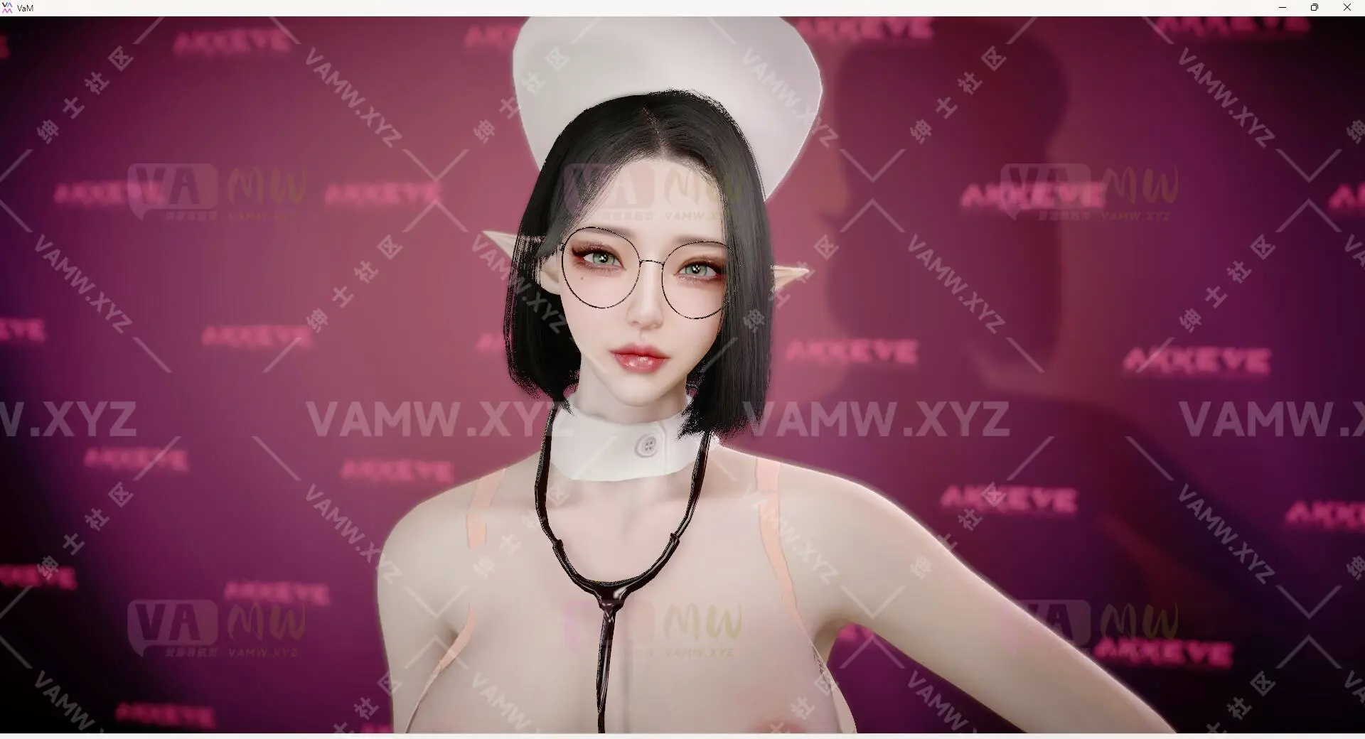 人物Looks-VAM虚拟女友游戏人物-AKKEVE.043_Aria.1/Character Looks-VAM Virtual Girlfriend Game Character-AKKEVE.043_Aria.1-VAM资源站