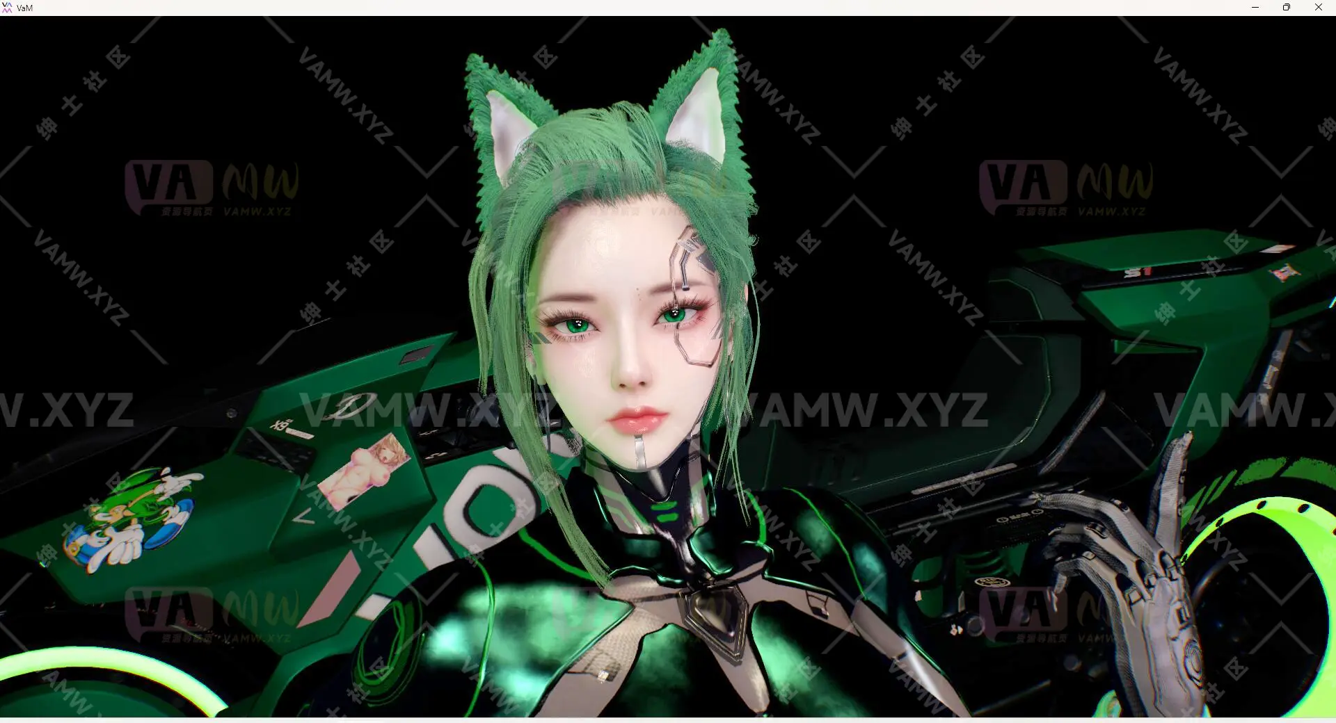 人物Looks-VAM虚拟女友游戏人物-JXM.jxm0029.1/Character Looks-VAM Virtual Girlfriend Game Character-JXM.jxm0029.1-VAM资源站