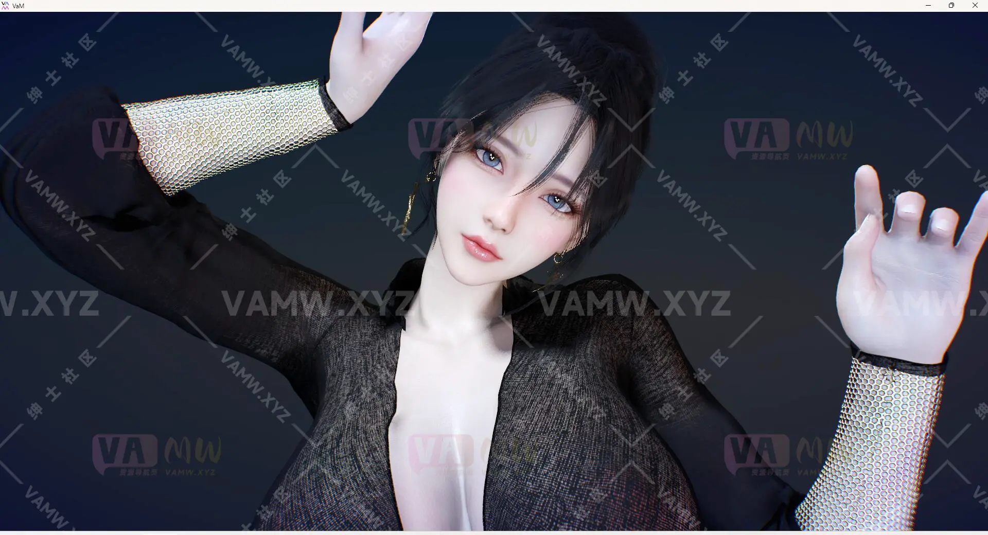 人物Looks-VAM虚拟女友游戏人物-QFeng.shmily .1/Character Looks-VAM Virtual Girlfriend Game Character-QFeng.shmily.1-VAM资源站