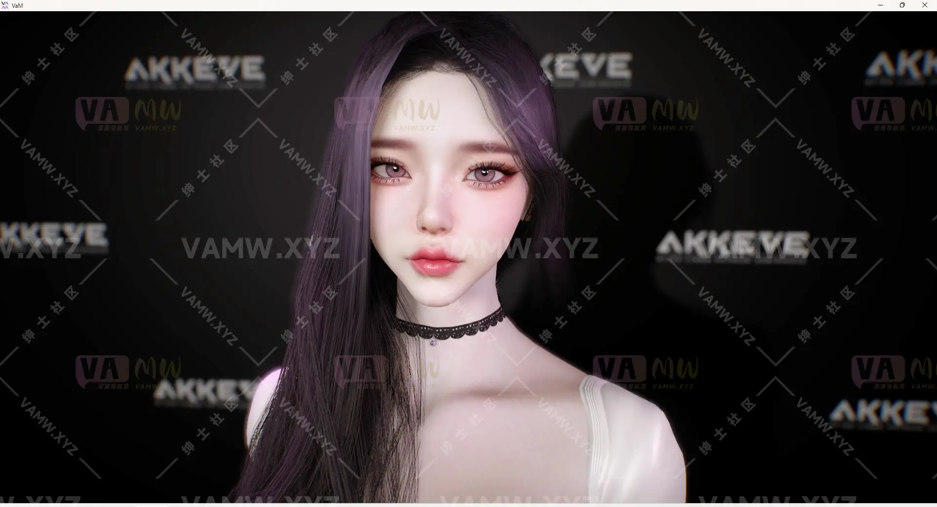 人物Looks-VAM虚拟女友游戏人物 AKKEVE.063_Amy.1/Character Looks-VAM Virtual Girlfriend Game Character AKKEVE.063_Amy.1-VAM资源站