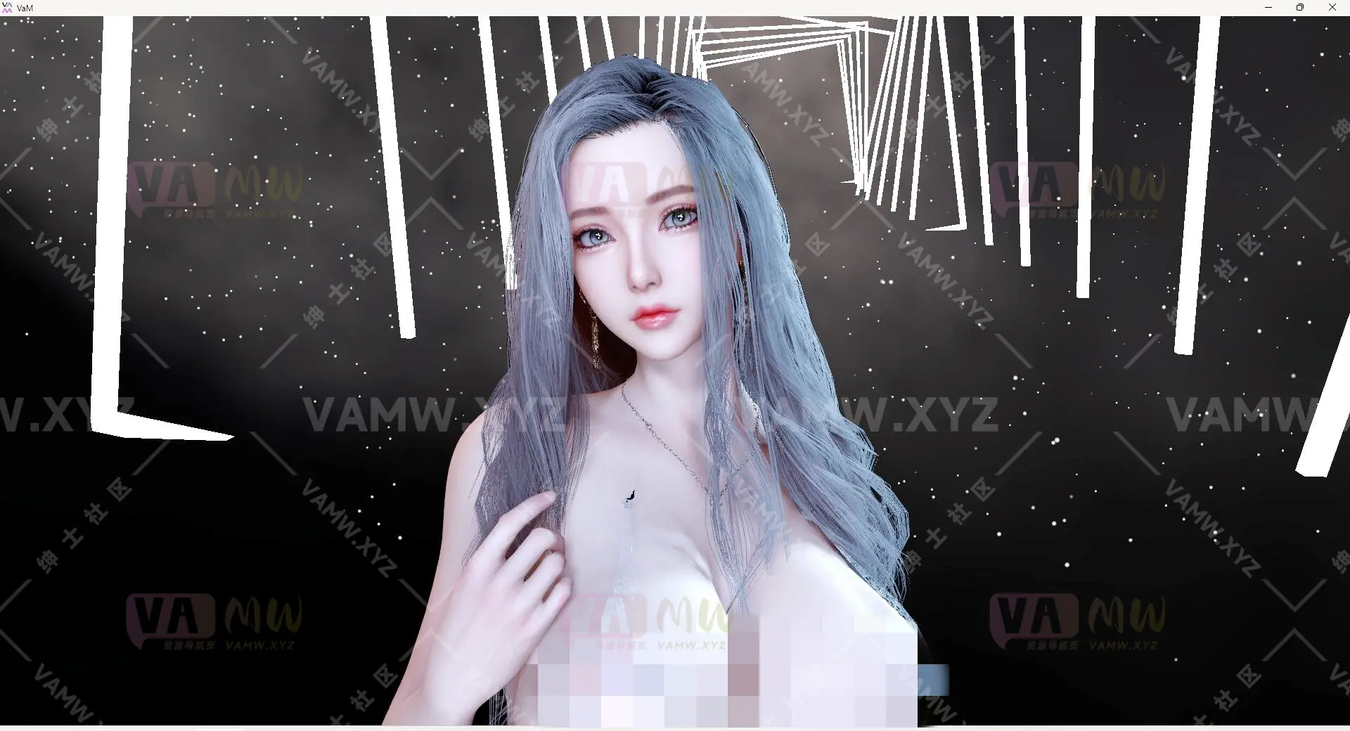 人物Looks-VAM虚拟女友游戏人物-QFeng.juemei.1/Character Looks-VAM Virtual Girlfriend Game Character-QFeng.juemei.1-VAM资源站