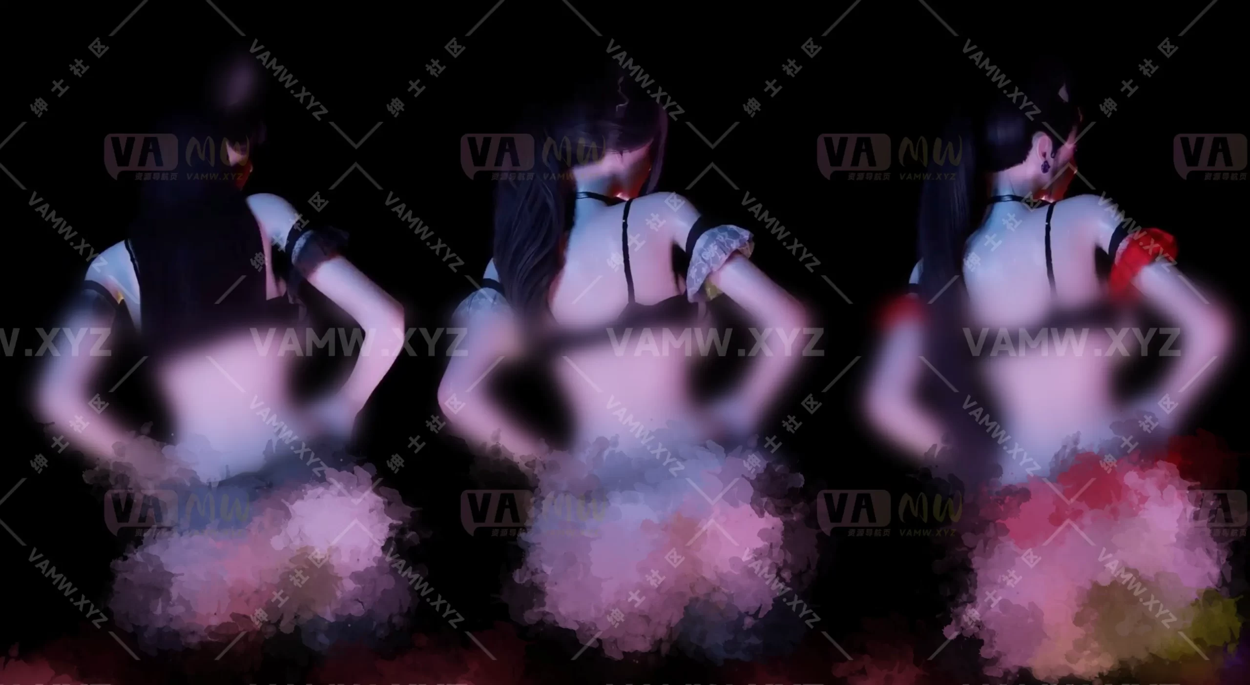 [大片] 宇宙联邦养姬场大领主 ，三姬共振/[Big film] The Grand Lord of the Universe Yangji Field, the three girls resonate-VAM资源站