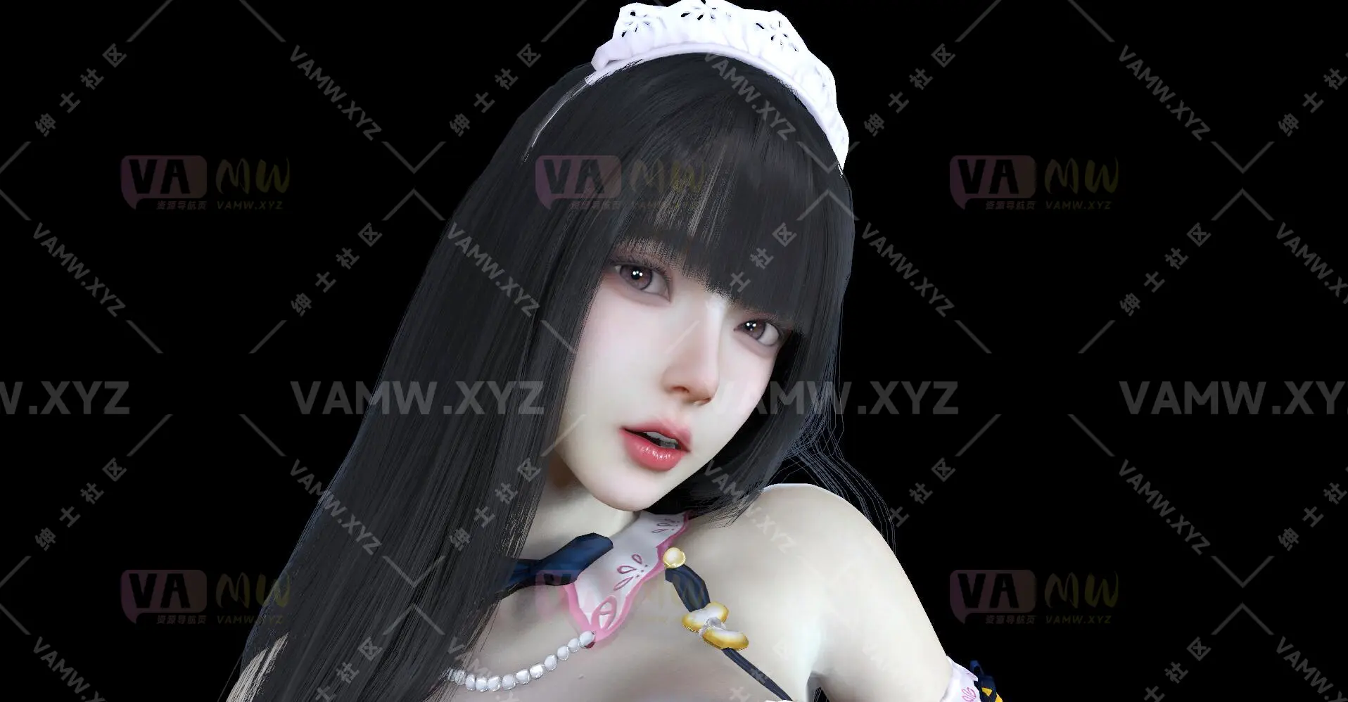 人物Looks-VAM虚拟女友游戏人物-HMZ.瑶瑶.1/Character Looks-VAM Virtual Girlfriend Game Character-HMZ. Yaoyao.1-VAM资源站