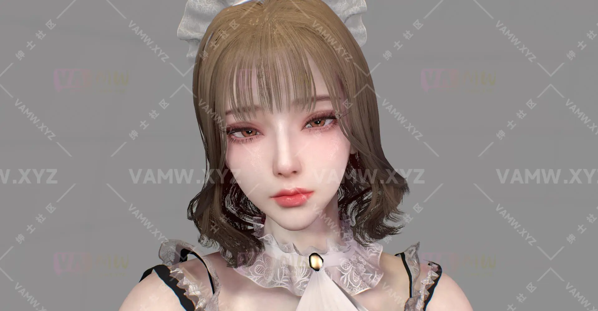 人物Looks-VAM虚拟女友游戏人物-小保姆 JXM.jxm0032.1/Character Looks-VAM Virtual Girlfriend Game Character-Little Nanny JXM.jxm0032.1-VAM资源站