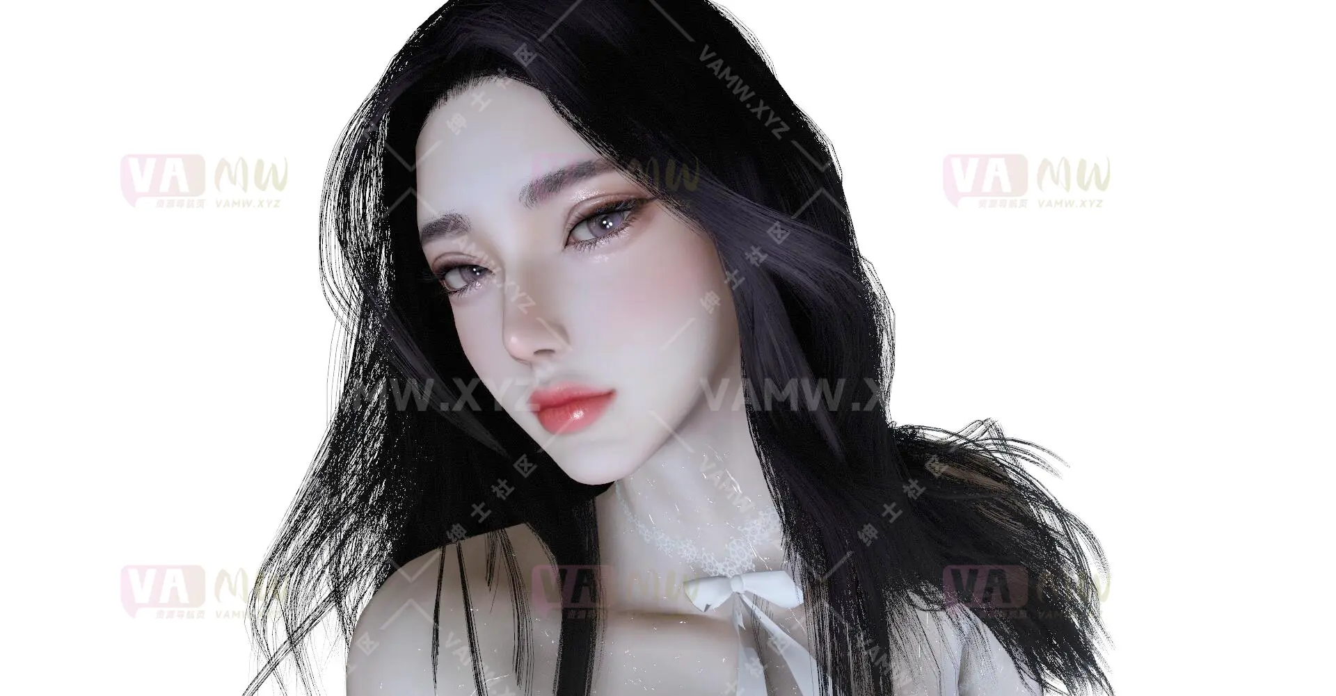 VAM人物Looks-VAM虚拟女友游戏人物-***Z.绮梦.1/VAM Character Looks-VAM Virtual Girlfriend Game Character-***Z. Qi Meng.1-VAM资源站
