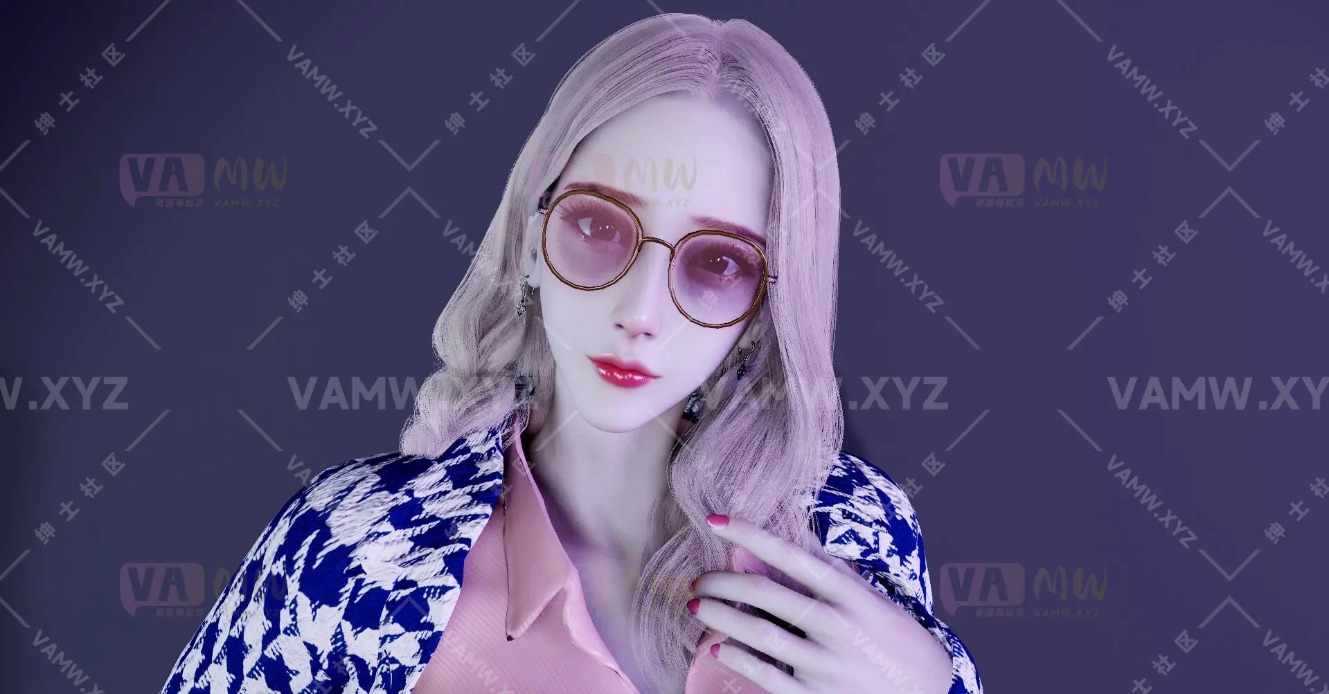 人物Looks-VAM虚拟女友游戏人物-HMZ.明月.1/Character Looks-VAM Virtual Girlfriend Game Character-HMZ. Mingyue.1-VAM资源站