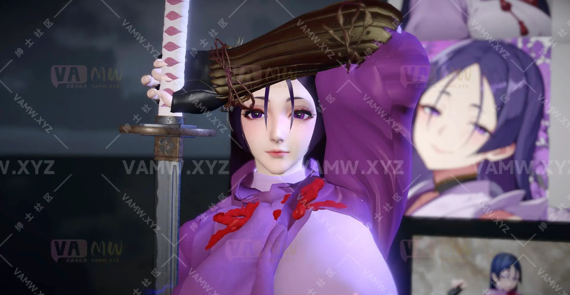 VAM人物Looks-VAM虚拟女友游戏人物-Dnaddr.源頼光_Raikou_v1_2_AFD_25_4_9.1/VAM Character Looks-VAM Virtual Girlfriend Game Character-Dnaddr.Source Light_Raikou_v1_2_AFD_25_4_9.1-VAM资源站