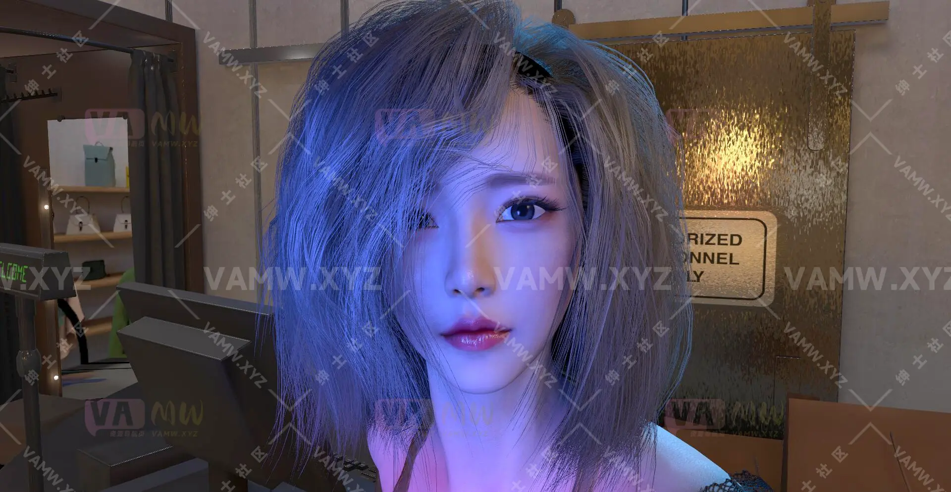 VAM人物Looks-VAM虚拟女友游戏人物-Dmoold.贝莉.1/VAM Character Looks-VAM Virtual Girlfriend Game Character-Dmoold.Belly.1-VAM资源站