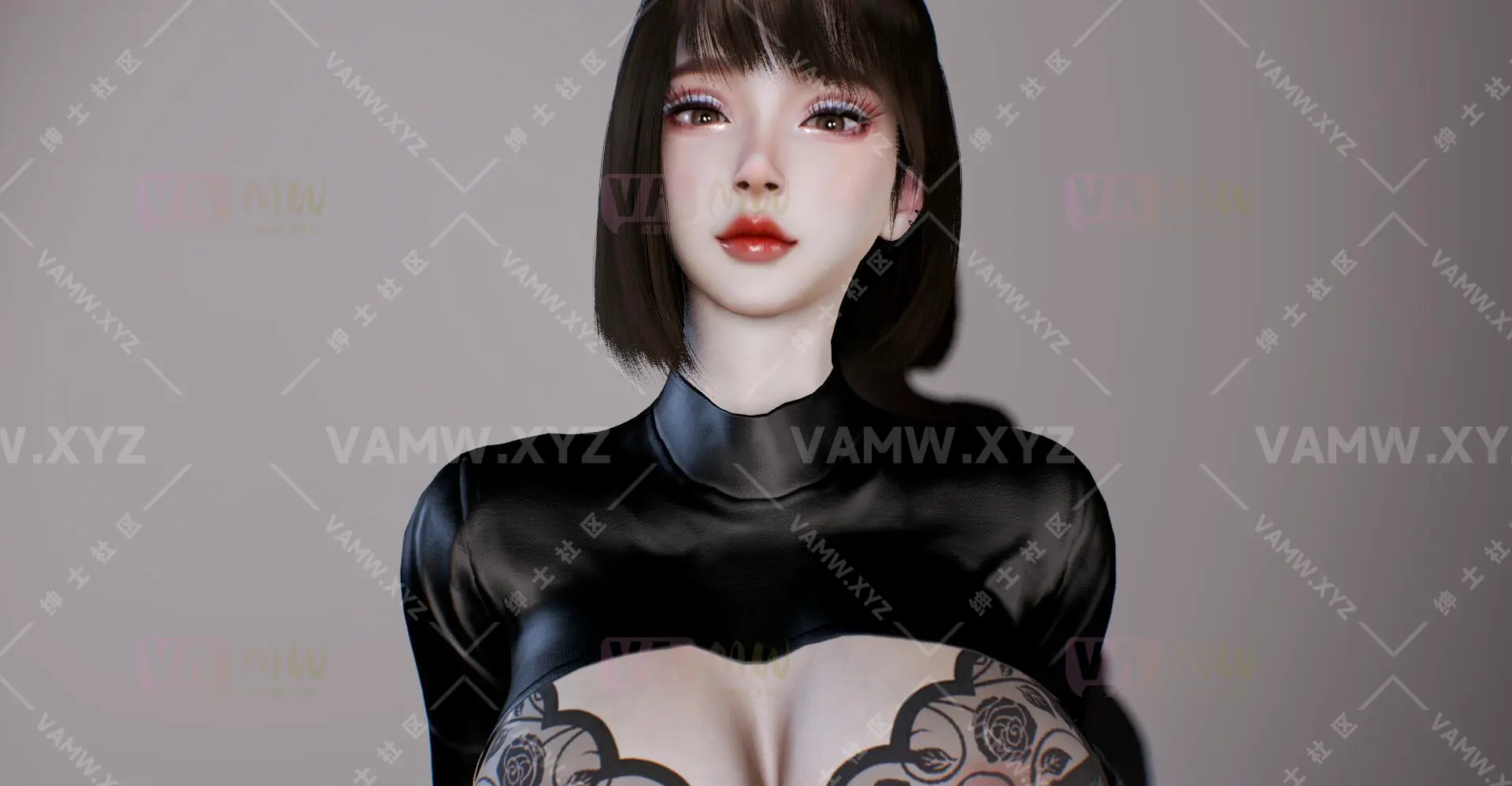 VAM人物Looks-VAM虚拟女友游戏人物-HMZ.千玲.1/VAM Character Looks-VAM Virtual Girlfriend Game Character-HMZ. Qianling.1-VAM资源站