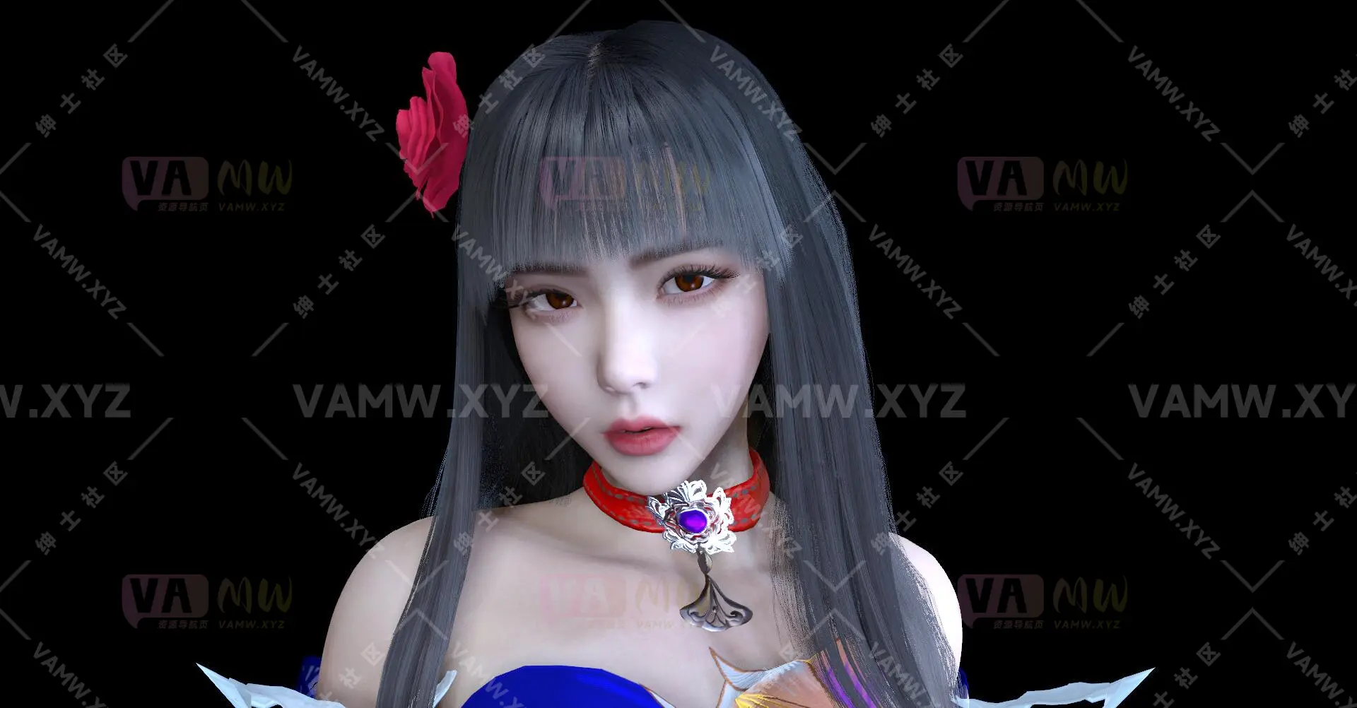 人物Looks-VAM虚拟女友游戏人物-Pimax.萍之缘.1/Character Looks-VAM Virtual Girlfriend Game Character-Pimax.Pingzhiyuan.1-VAM资源站