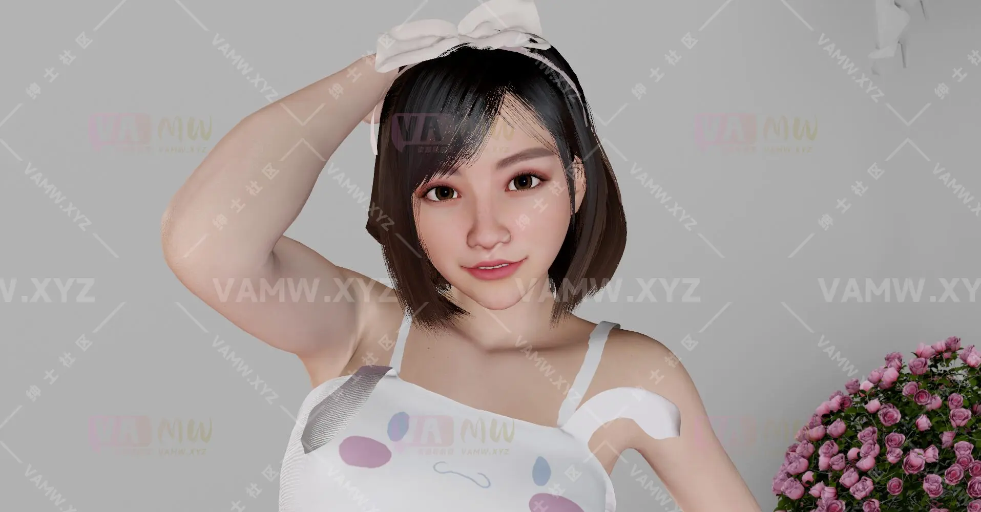人物Looks-VAM虚拟女友游戏人物-Riccio.XU.1/Character Looks-VAM Virtual Girlfriend Game Character-Riccio.XU.1-VAM资源站