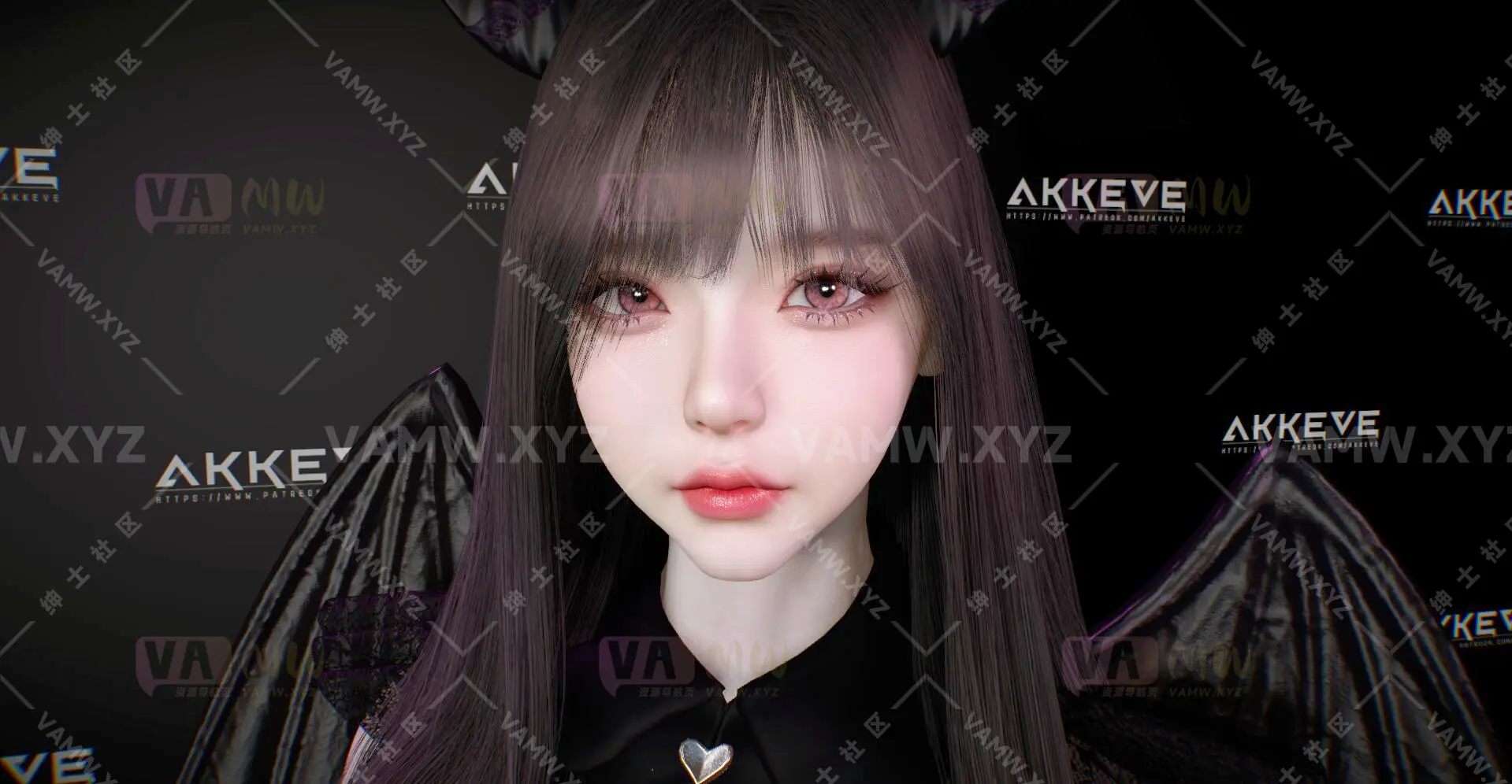 人物Looks-VAM虚拟女友游戏人物-AKKEVE.056_Eva.1/Character Looks-VAM Virtual Girlfriend Game Character-AKKEVE.056_Eva.1