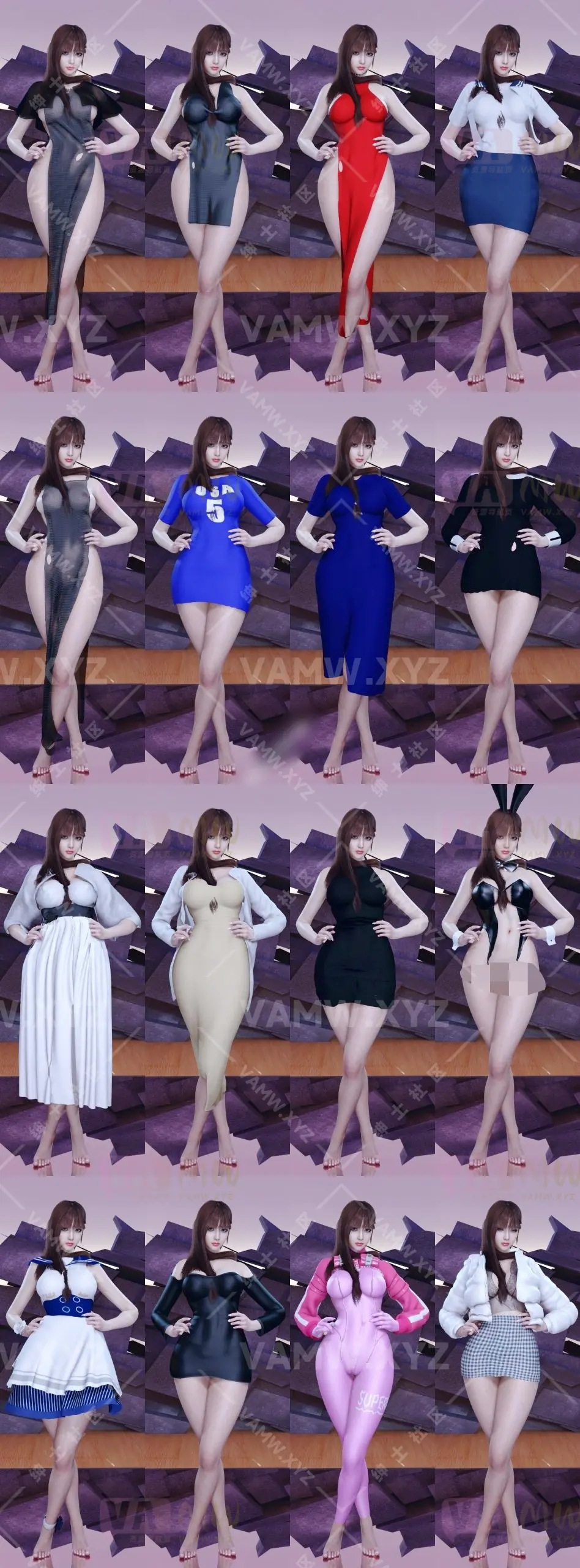 【精】VAM服饰合集 Yep服饰资源合集 更新至20250528/【Fine】VAM Clothing Collection Yep Clothing Resource Collection Updated to 20250528-VAM资源站