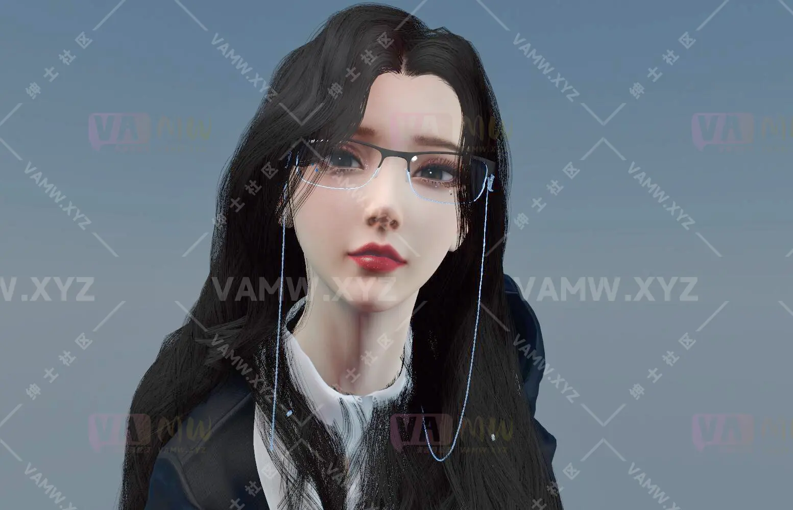 眼镜职场小蜜 CR400.柳如欣.1/Glasses Workplace Xiaomi CR400.Liu Ruxin.1-VAM资源站