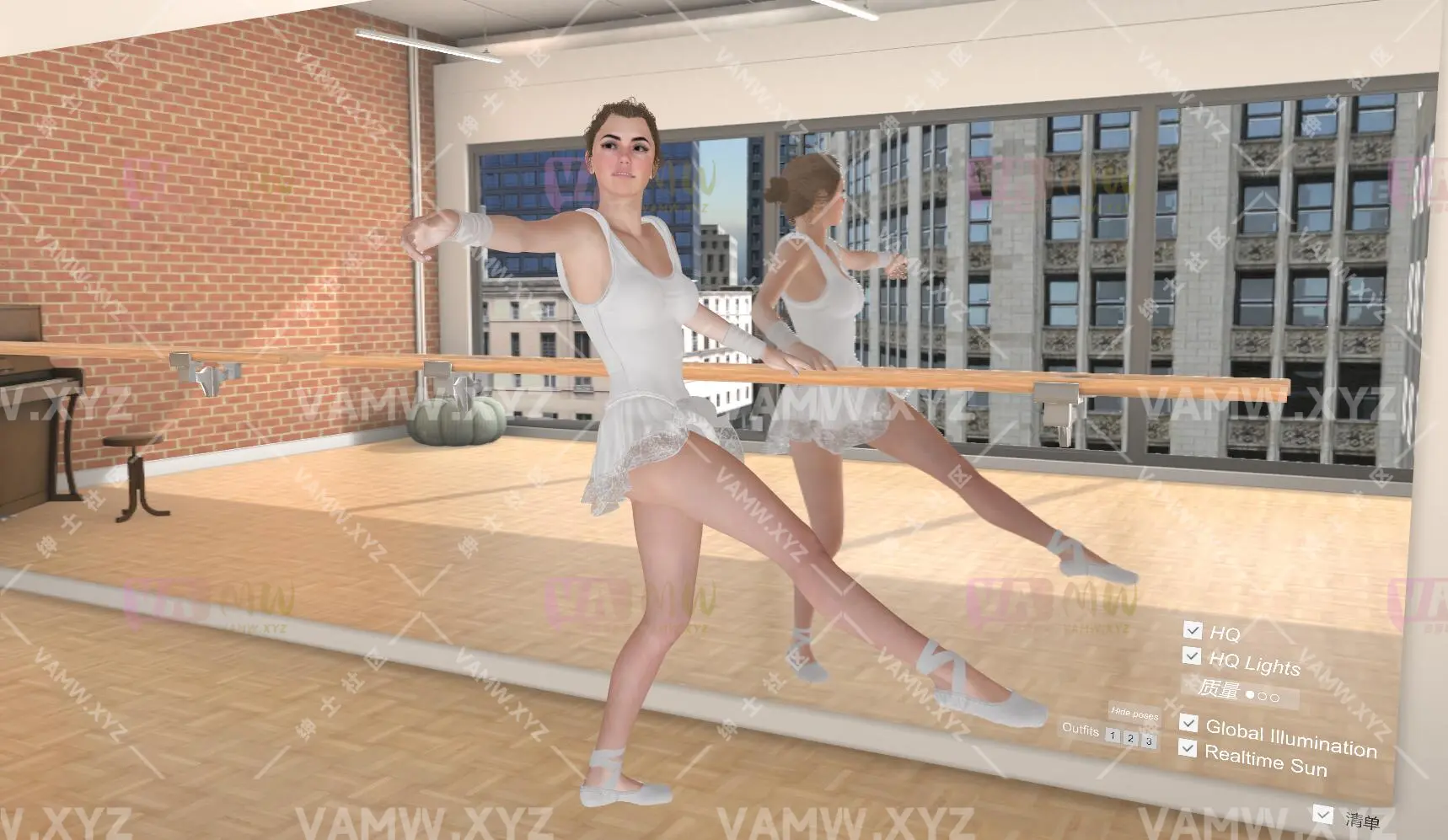 Nial.[Scenes]_Prima.2 《Nial[场景]普莉玛2》 芭蕾舞女-VAM资源站