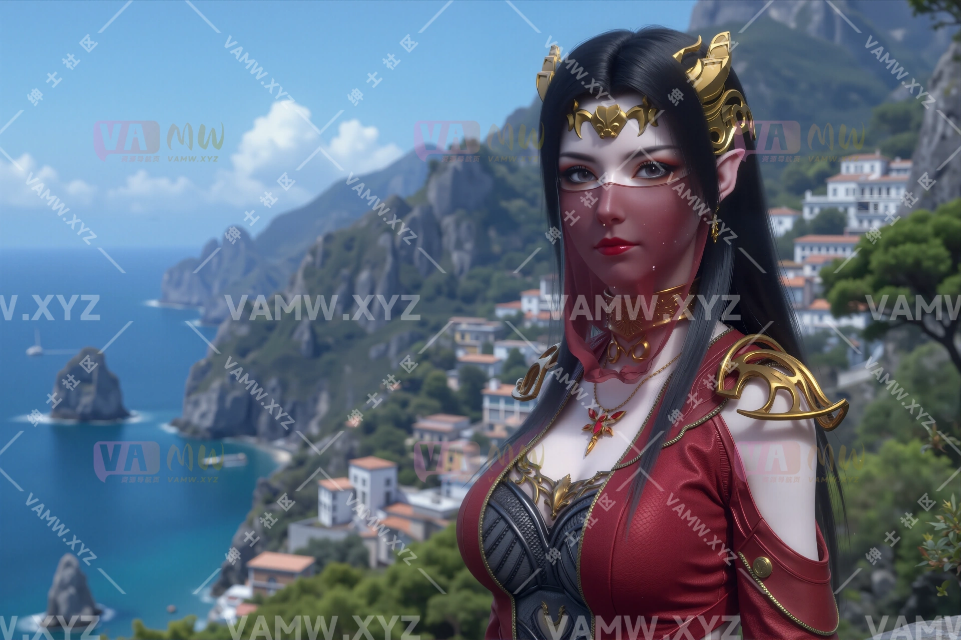 [AI绘画]美杜莎 瑟瑟+壁纸 HD349P+1033 MB ai20250807113720007