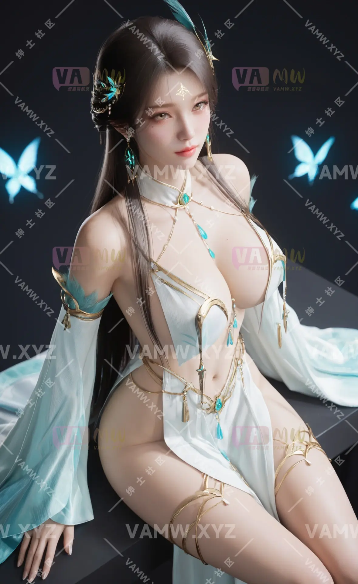 [AI绘画]萧薰儿 新建模 横竖屏壁纸+瑟瑟 HD187P+437 MB ai20250807101845007