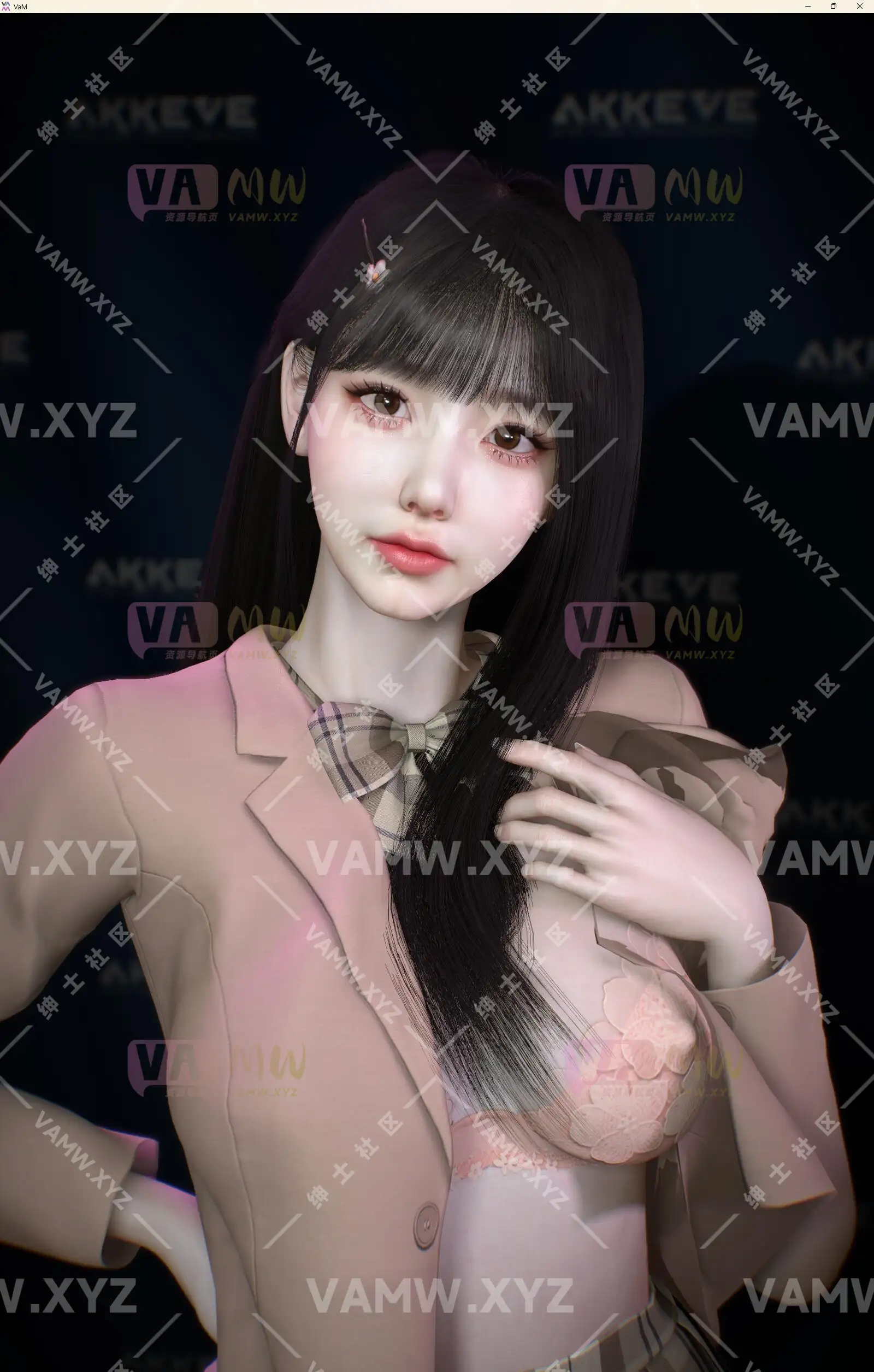 清纯校风系AKKEVE.084_Yoyo.1-VAM资源站