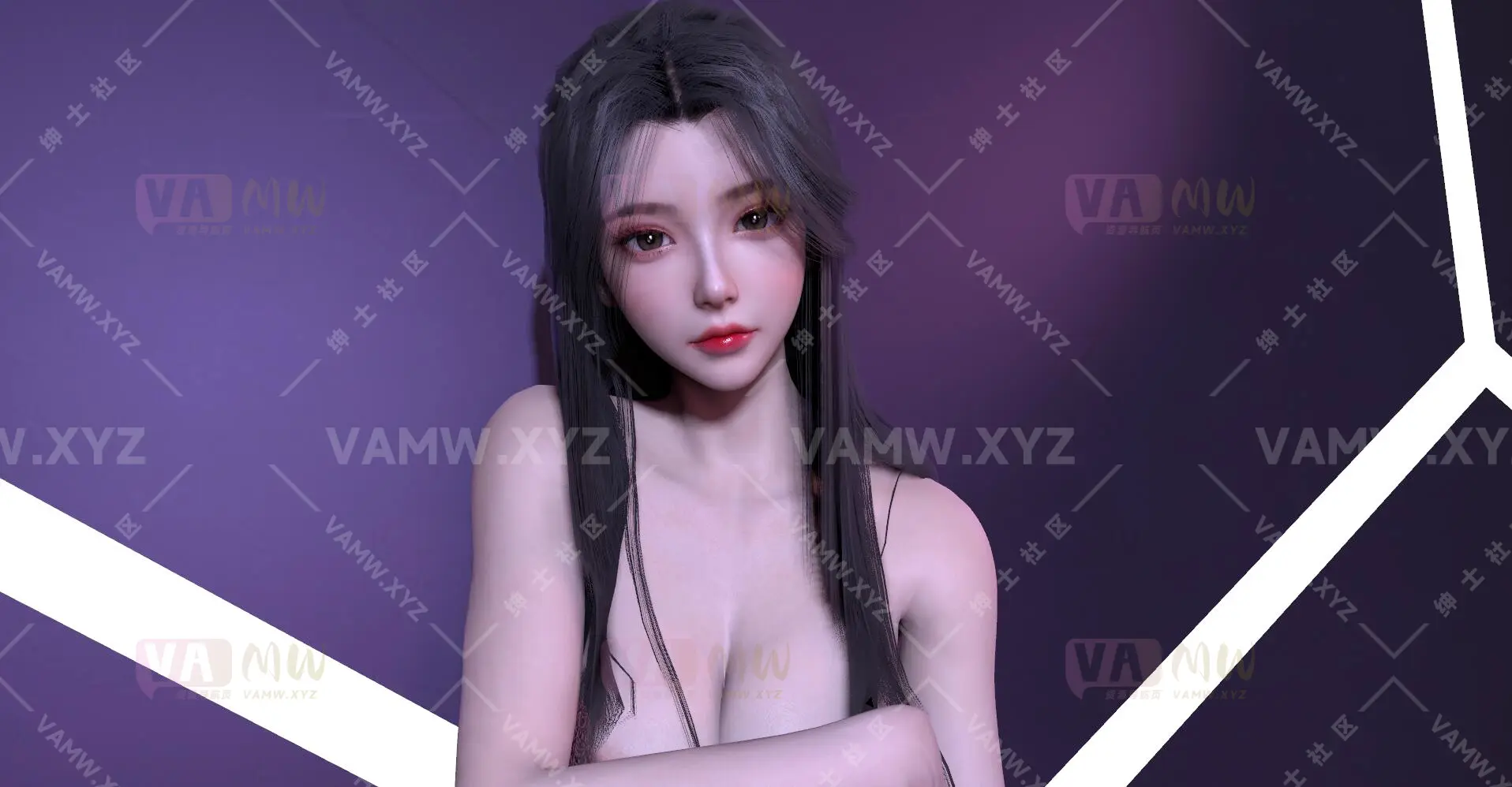 人物Looks-VAM虚拟女友游戏人物-HMZ.KeL.1/Character Looks-VAM Virtual Girlfriend Game Character-HMZ.KeL.1-VAM资源站