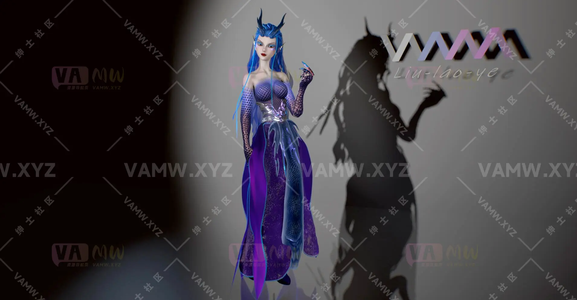 VAM人物Looks-VAM虚拟女友游戏人物-liulaoye.SL.1/VAM Character Looks-VAM Virtual Girlfriend Game Character-liulaoye.SL.1-VAM资源站